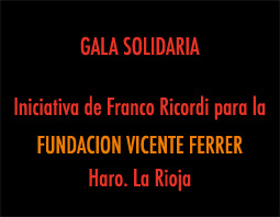 GALA SOLIDARIA FUNDACION VICENTE FERRER. Haro. La Rioja