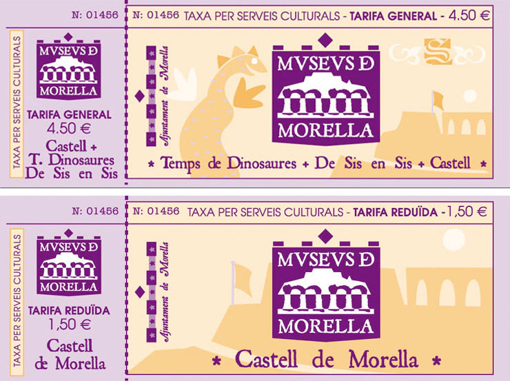 MUSEOS DE MORELLA. Set de entradas para la red de museos. Morella. CASTELLÓN