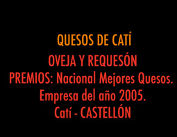 LECHE CRUDA Y ECOLOGICO. Premios: Nacional Ecológico y Empresa del año 2005. Catí. CASTELLÓN