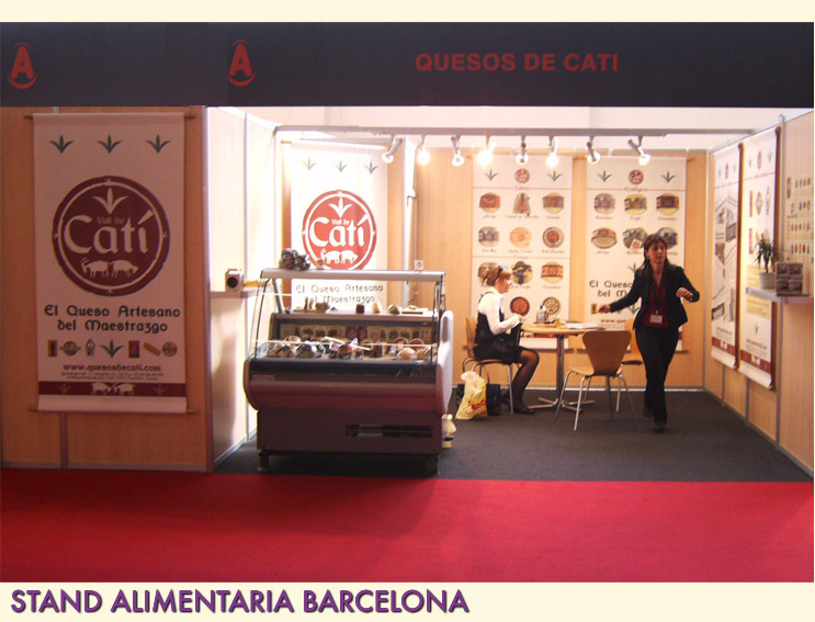 CATI STAND. Stand para Alimentaria Barcelona. Catí. CASTELLÓN