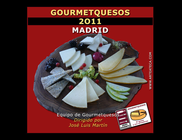 SALON GOURMET 2011 Stands, se�al�tica. Gourmetquesos.MADRID