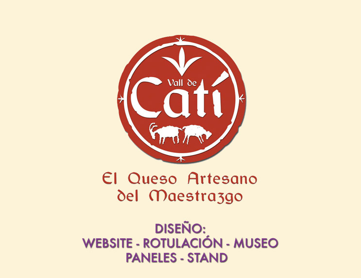 CATÍ. Logotipo. Listado Quesos de Catí. CASTELLÓN