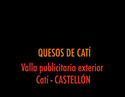 Valla publicitaria exterior. Cat�. CASTELLÓN