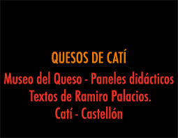 CATÍ PANELES. Paneles museo didácticos. Técnicos e históricos. Catí. CASTELLÓN