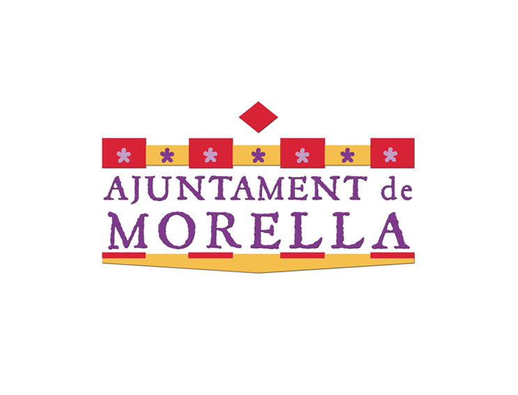 AYUNTAMIENTO DE MORELLA. Logotipo para Ayuntamiento de la ciudad amurallada de Morella. Candidata a Patrimonio de la Humanidad. Morella. Castellón